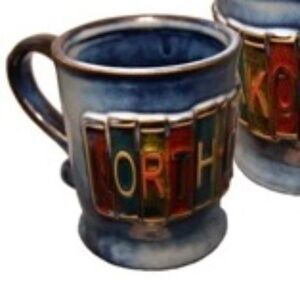 North Dakota License Plate Mug